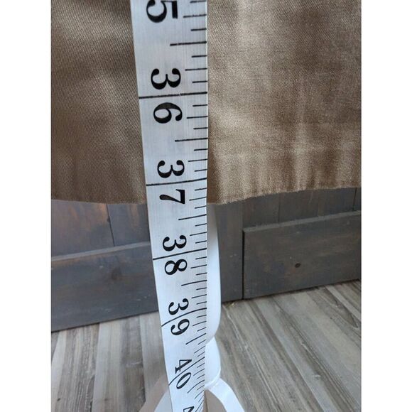 Moulinette Soeurs Trench Dress Women's Size 6 Khaki Double Breasted Sleeveless - Picture 5 of 13